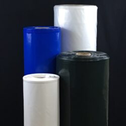 Premium Shrink Film - 40' X 100' 8 MIL WHITE/BLUE/CLEAR