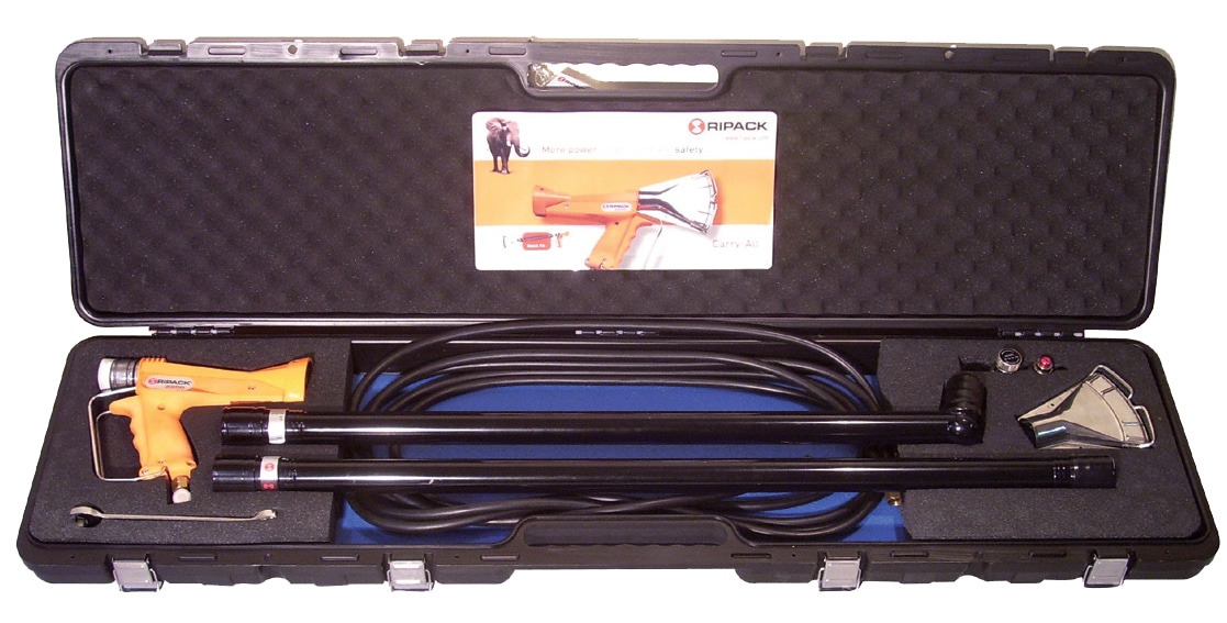 Ripack 3000 Carry All Extension Kit (Includes Heatgun Kit, Combo 6-8 Ext, and Case)
