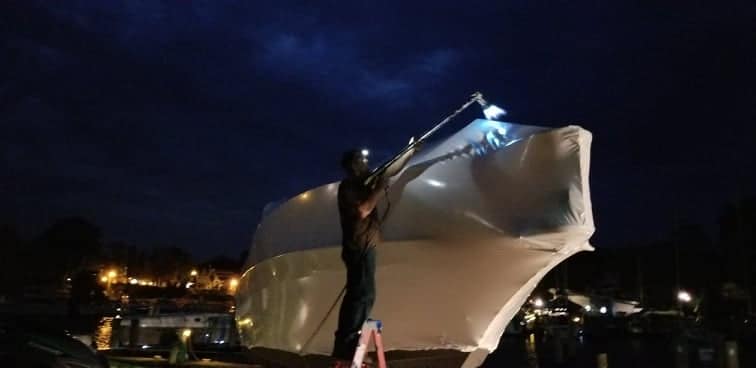 Shrink Wrap Your Boat for the Winter - Zormot International