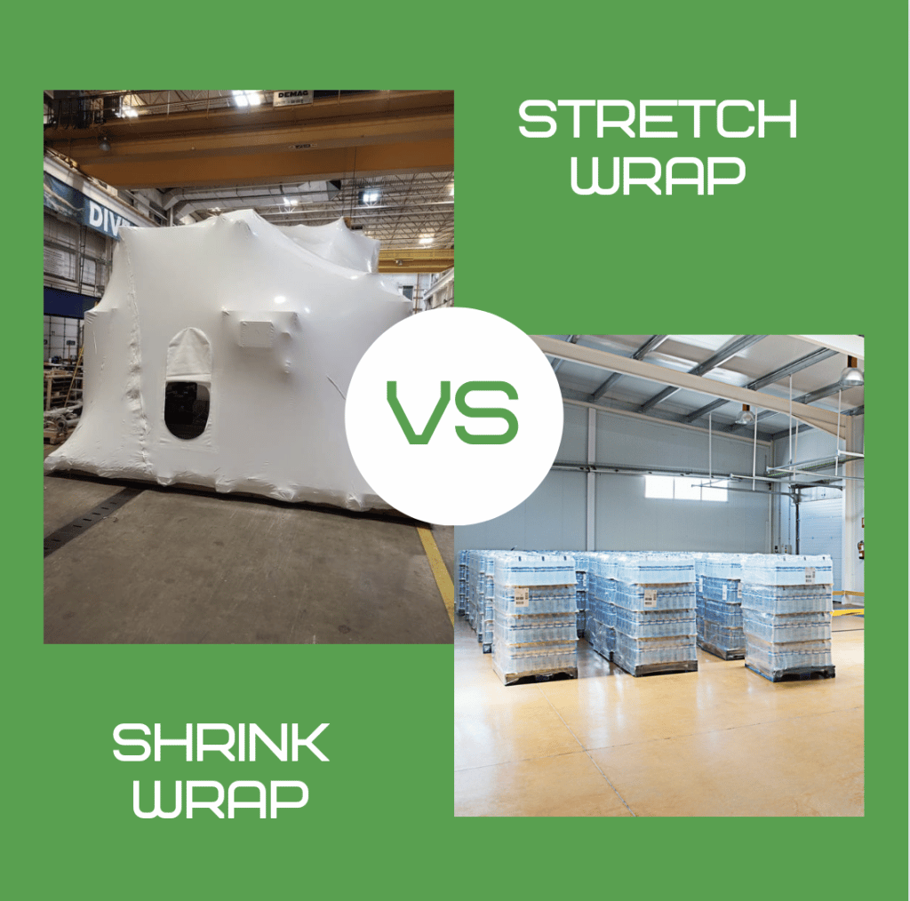 stretch wrap vs. shrink wrap